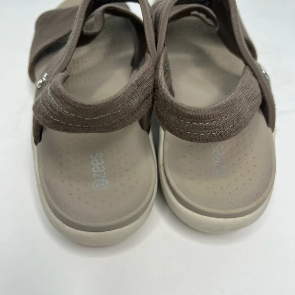 Bzees Cleo Machine Washable Comfy Wedge Sandal Sz 8.5M Casual shoes